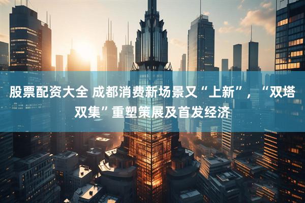 股票配资大全 成都消费新场景又“上新”，“双塔双集”重塑策展及首发经济