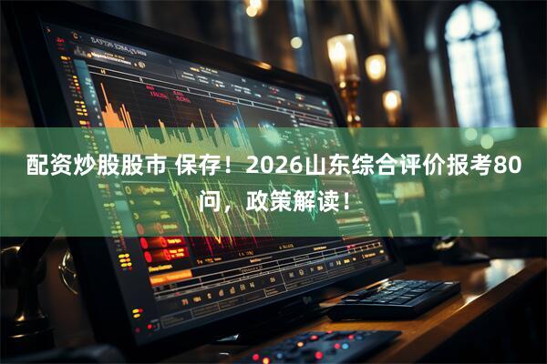 配资炒股股市 保存!2026山东综合评价报考80问,政策解读!