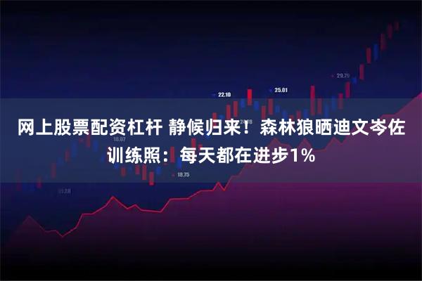 网上股票配资杠杆 静候归来！森林狼晒迪文岑佐训练照：每天都在进步1%